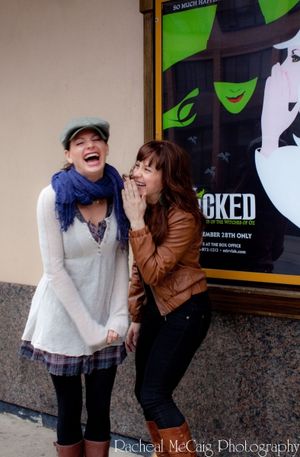 Chandra Lee Schwartz and Jackie Burns @ BroadwayWorld Chandra Lee Schwartz and Jackie Burns Photo